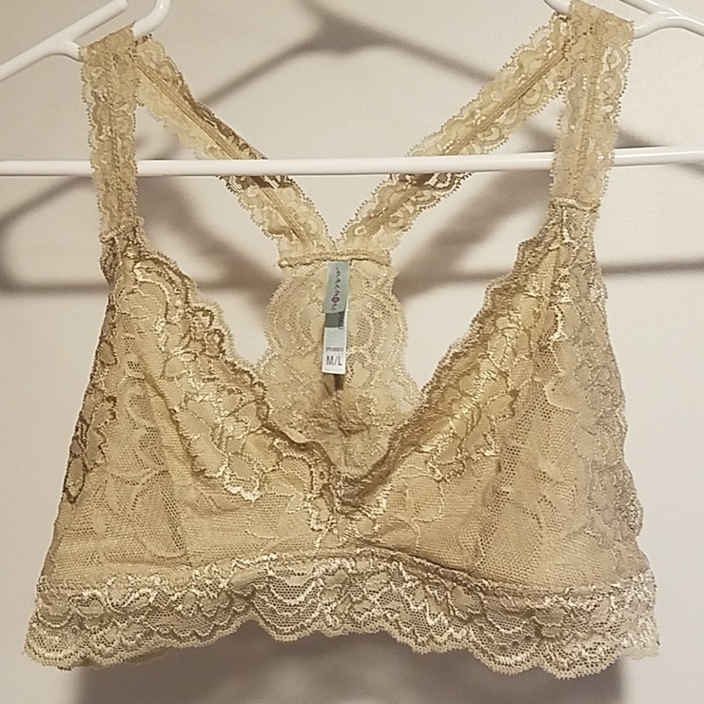 Anemone Lacey Bralette NWOT